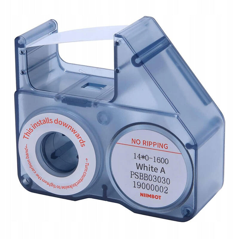 NIIMBOT PRINTER TAPE B18 LABEL STICKERS WHITE HIGH ADHESIVE