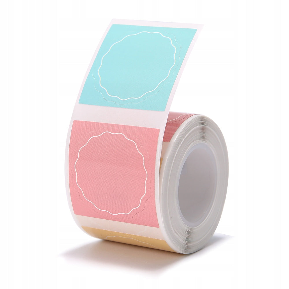 NIIMBOT THERMAL LABELS ROUND STICKERS 34MM 200 PIECES SELF-ADHESIVE