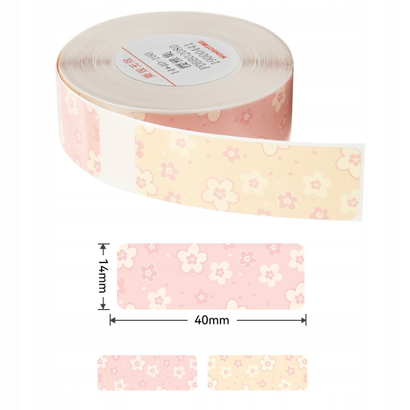 NIIMBOT THERMAL LABELS STICKERS 14x40MM 160 PCS SELF-ADHESIVE SAKURA