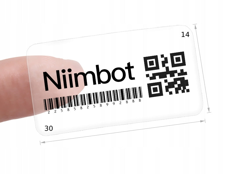 NIIMBOT THERMAL LABELS STICKERS B18 N1 14x30mm SELF ADHESIVE