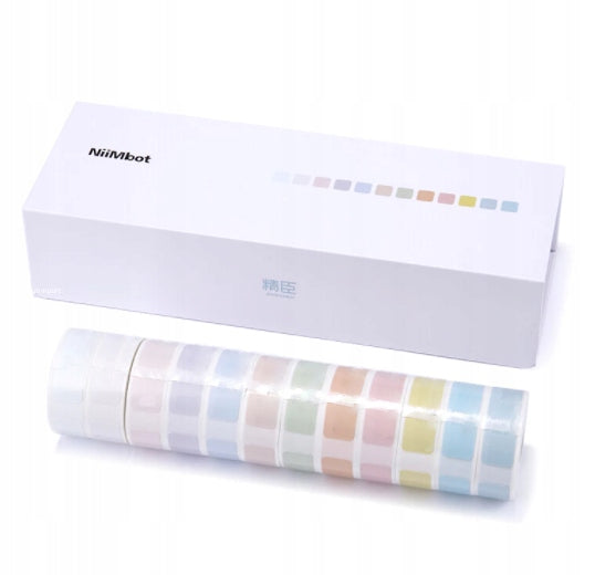 NIIMBOT Thermal Stickers 12 pieces COLORFUL 12*30