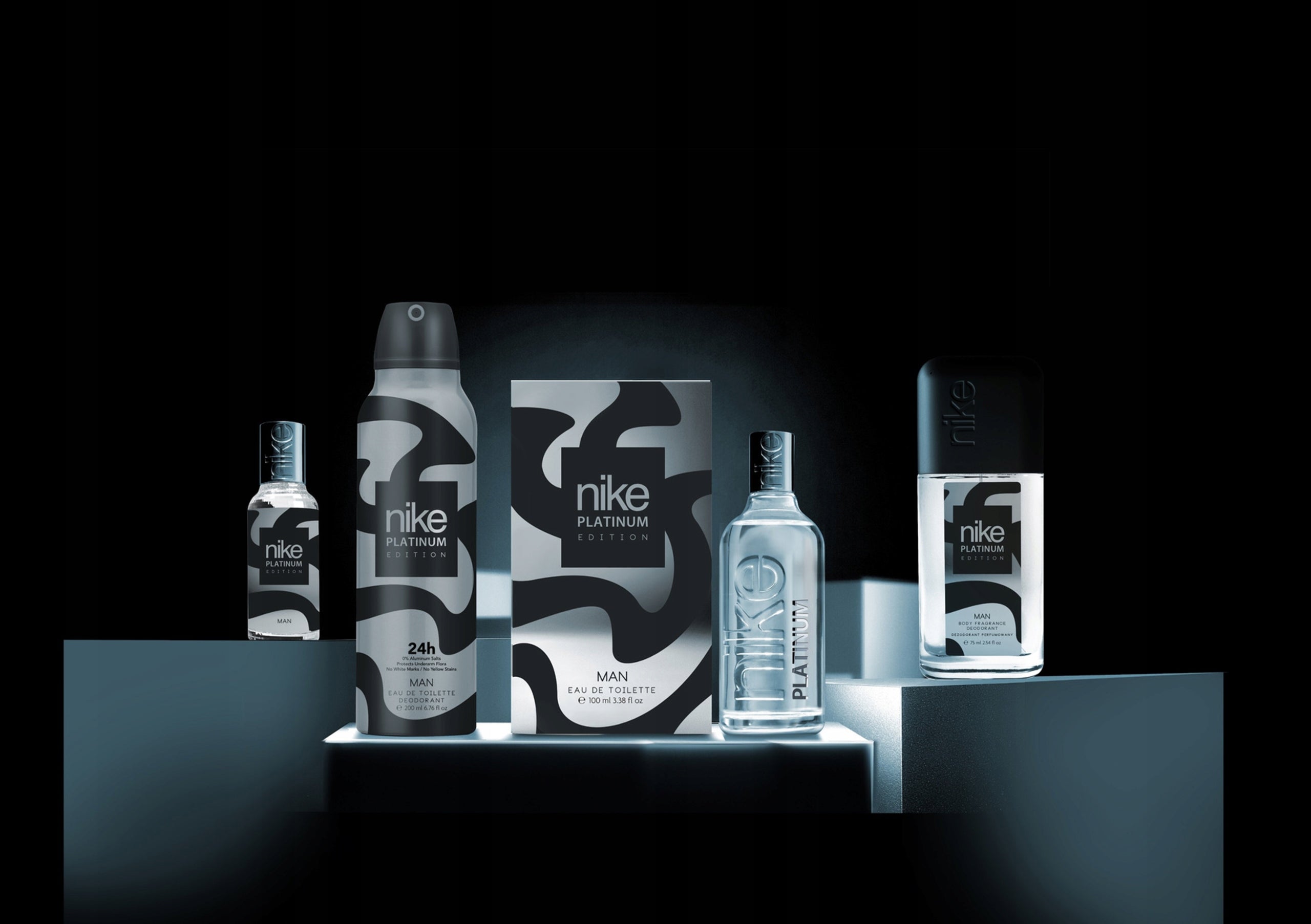 NIKE PLATINUM EDITION MAN perfumed deodorant 75ml Packaging status original