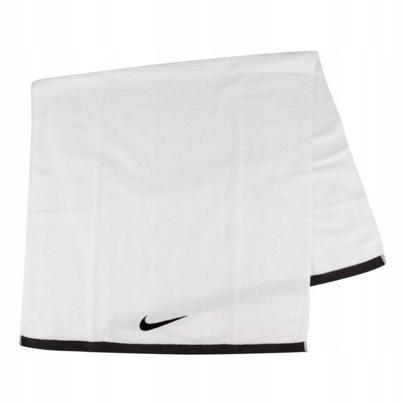 NIKE TOWEL WHITE COTTON 80 x 35 cm for gym, pool, training