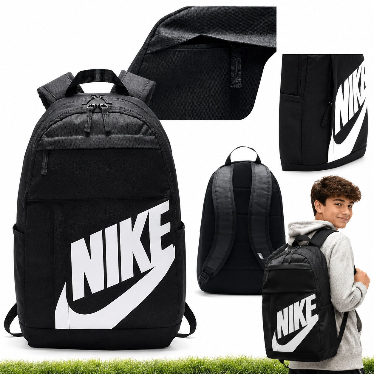 NIKE YOUTH SPORTS BACKPACK FOR BOY GIRL SCHOOL TO SCHOOL