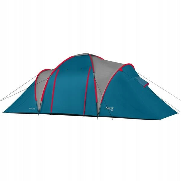 NILS CAMP tourist tent with family vestibule NC6031 HIGHLAND Brand Nils Camp