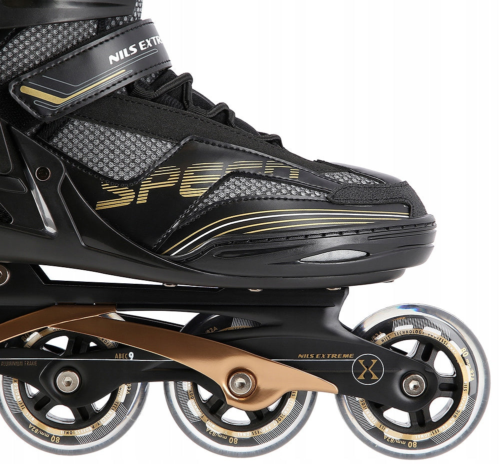 Riedučiai Nils Extreme NA2150, 37, juodi