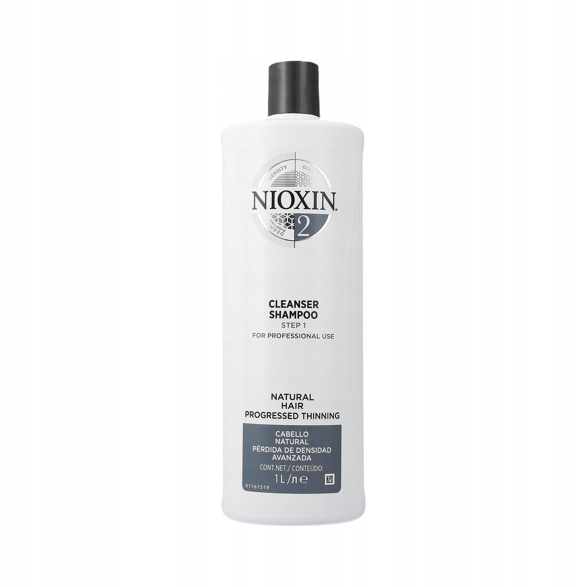 Reinigendes Haarshampoo, das dem Haar Volumen verleiht Nioxin System 2 1000 ml 