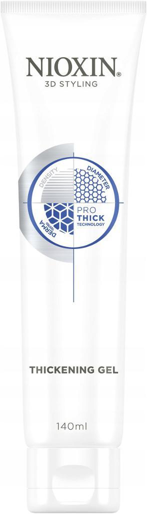 Volumengebendes Haargel Nioxin 3D Styling Pro Thick 140 ml 