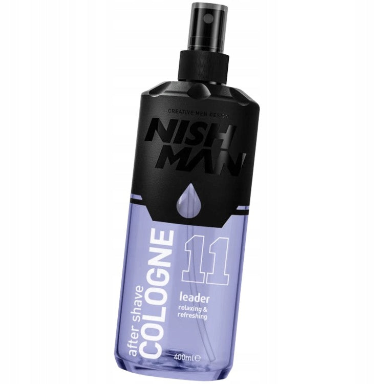 NISHMAN AFTER SHAVE 11 LEADER AFTER SHAVE COLOGNE SPRAY 400ML Brand Nishman