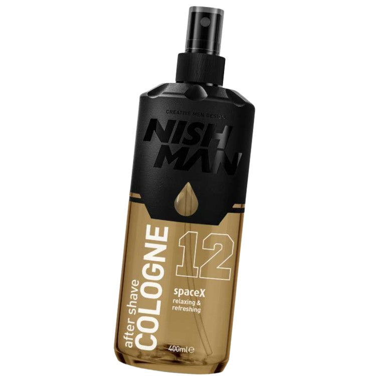 NISHMAN AFTER SHAVE 12 SPACEX AFTER SHAVE COLOGNE SPRAY 400 ML Brand Nishman