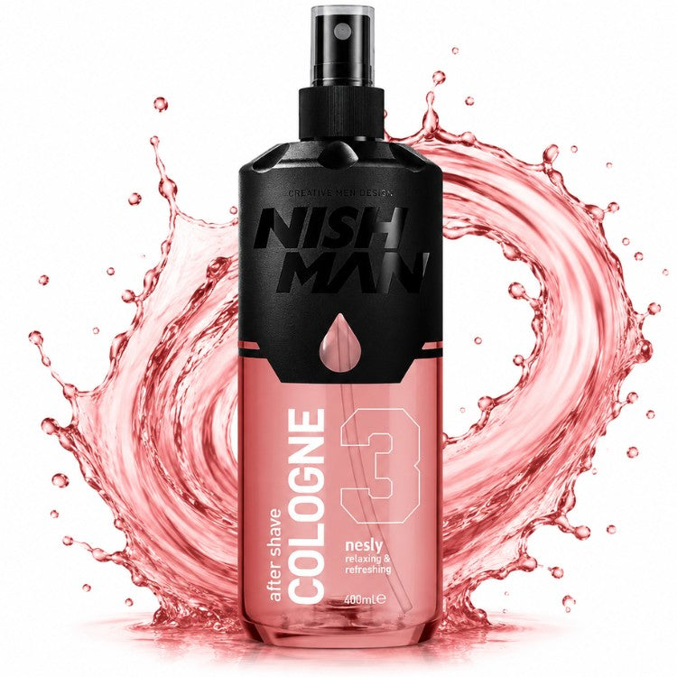 NISHMAN AFTER SHAVE COLOGNE SPRAY 03 NESLY MALE 400 ML