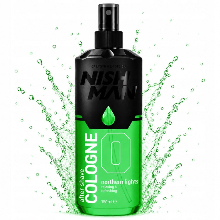 NISHMAN AFTER SHAVE EAU DE COLOGNE AFTERSHAVE SPRAY NORTHERN No. 0 400 ML