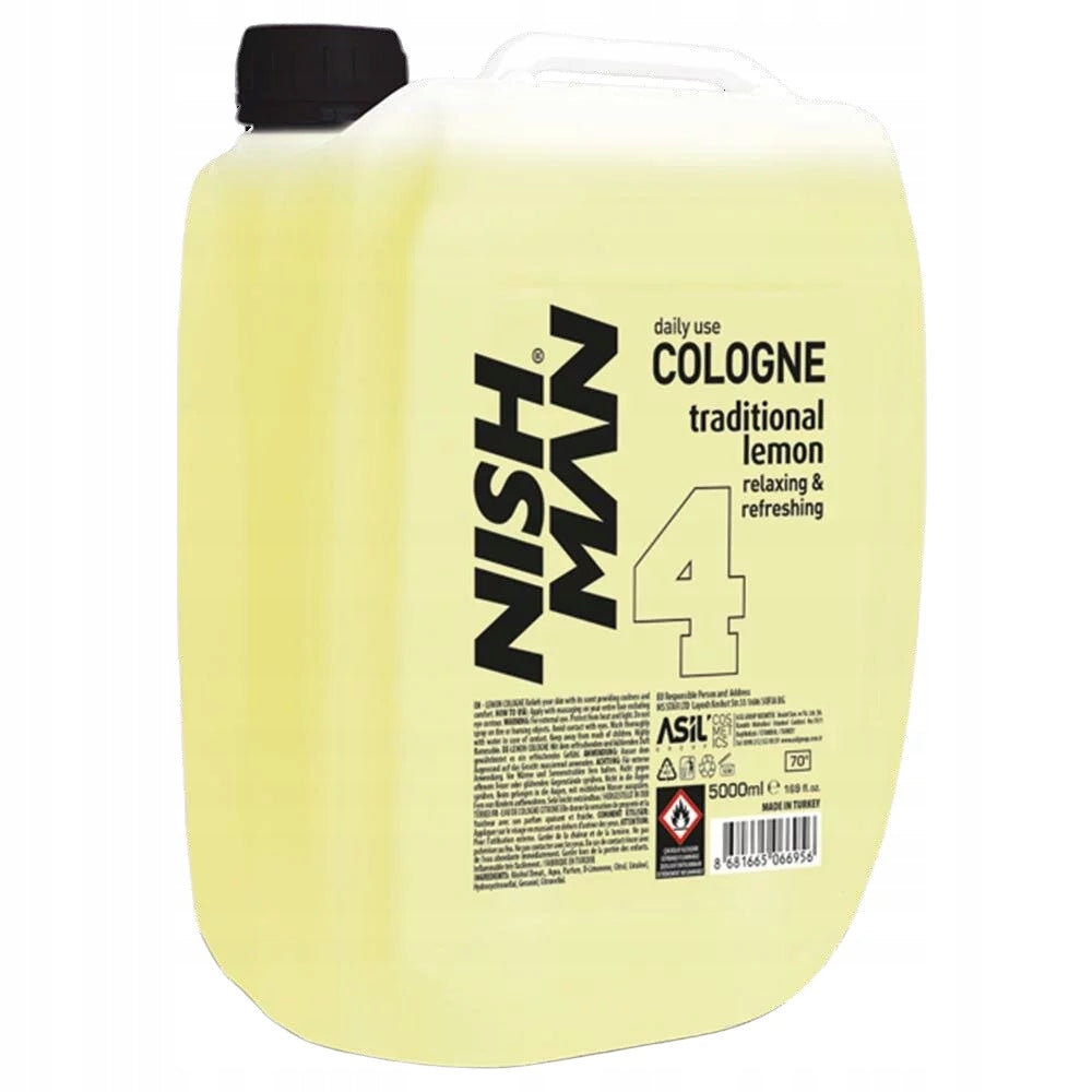 NISHMAN Aftershave cologne No 4 LEMON 5000ml