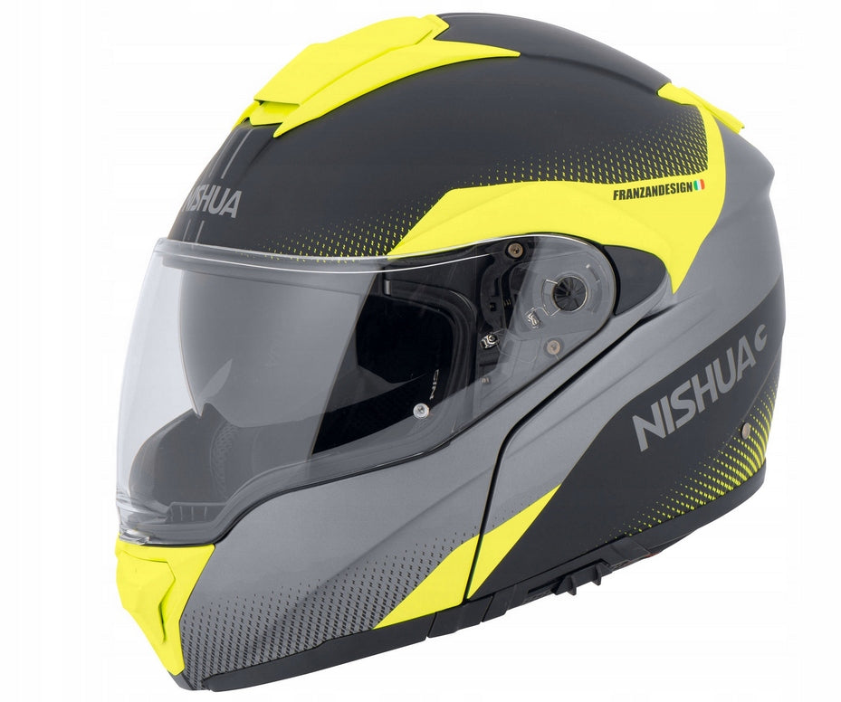 NISHUA NFX-3 Motorcycle Helmet Jaw Tourist Blenda Pinlock r. S