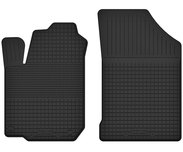 NISSAN JUKE 2010- Rubber mats with rim FRONT