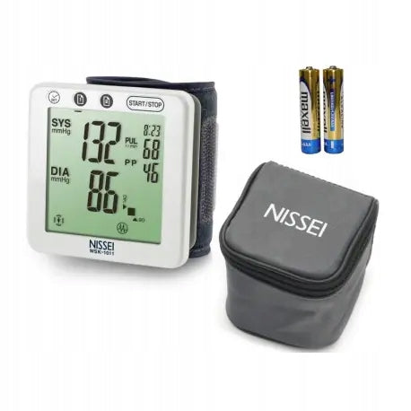 NISSEI Automatic wrist blood pressure monitor WSK-1011