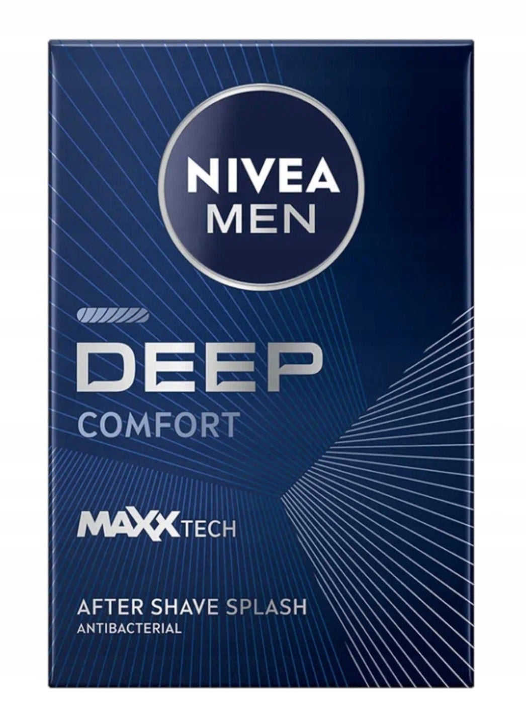 NIVEA MEN AFTERSHAVE DEEP ANTIBACTERIAL 100m Packaging status original
