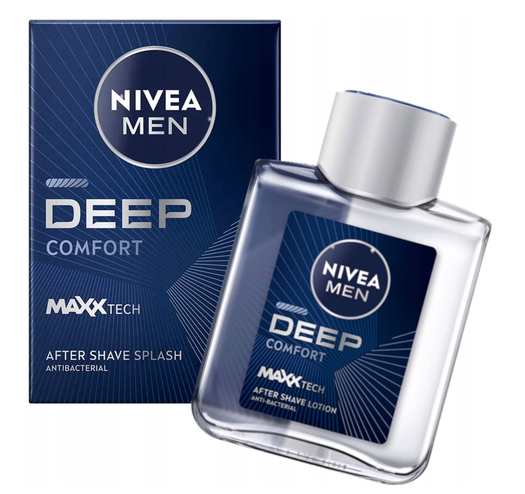 NIVEA MEN AFTERSHAVE DEEP ANTIBACTERIAL 100m