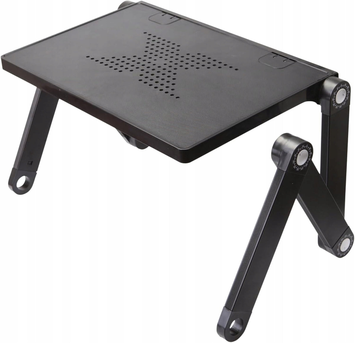 NJS Adjustable Laptop Stand with USB Fans and Mouse Holder Packaging status original