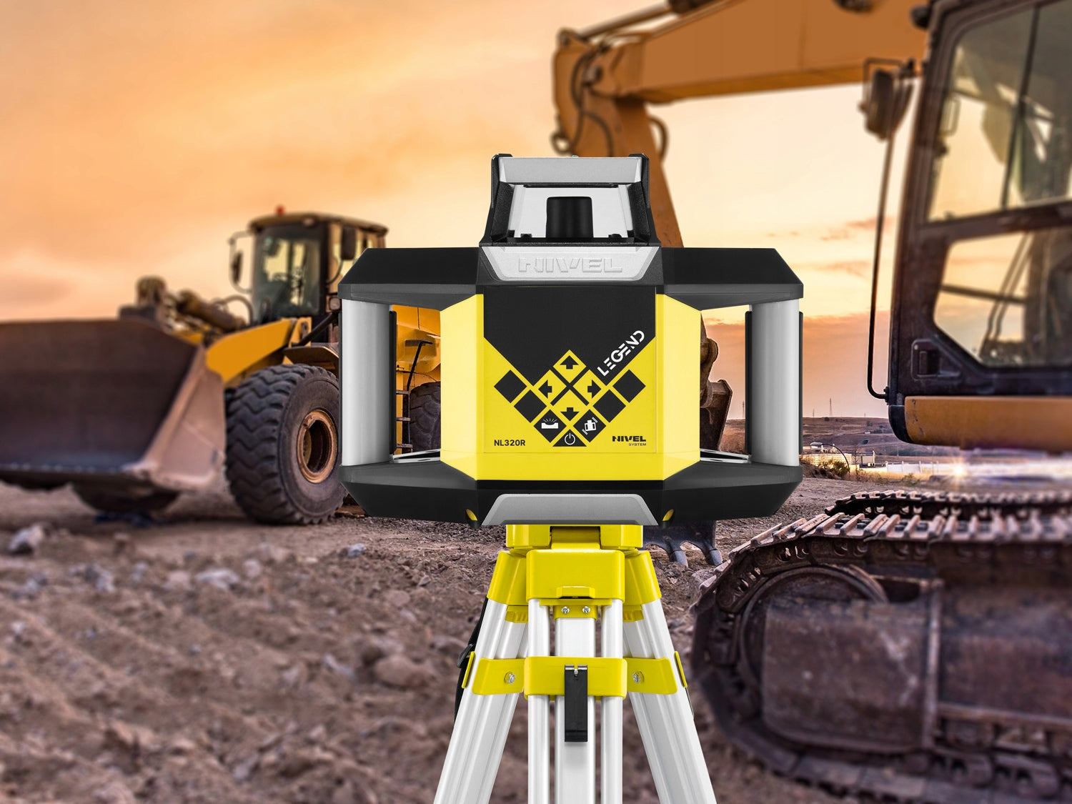 NL320R RED laser leveler 500m drops Manufacturer code NL320R