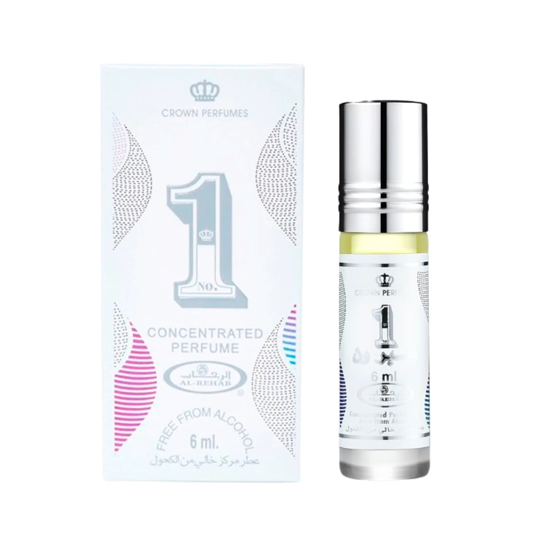 NO 1 Perfume in CPO Oil 6 ml | Al Rehab Packaging status original