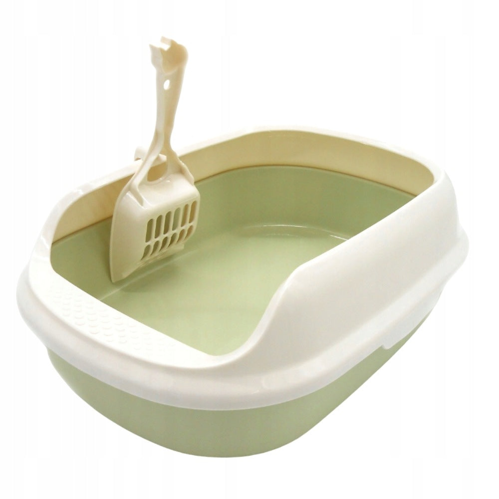 NOBLEZA OPEN CAT LITTER BOX WITH LITTER BLADE 55x40cm SIZE L