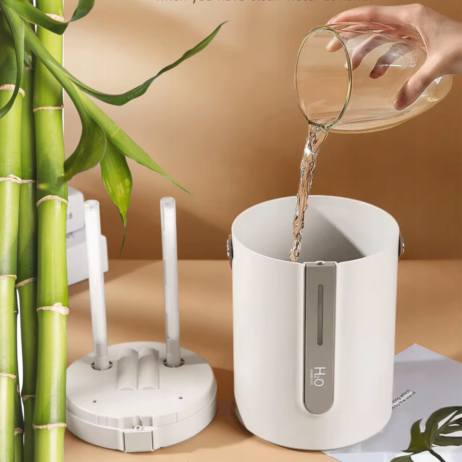 NOCTON Dual Nano-Mist Ambient LED USB-C Efficient Air Humidifier Model H30