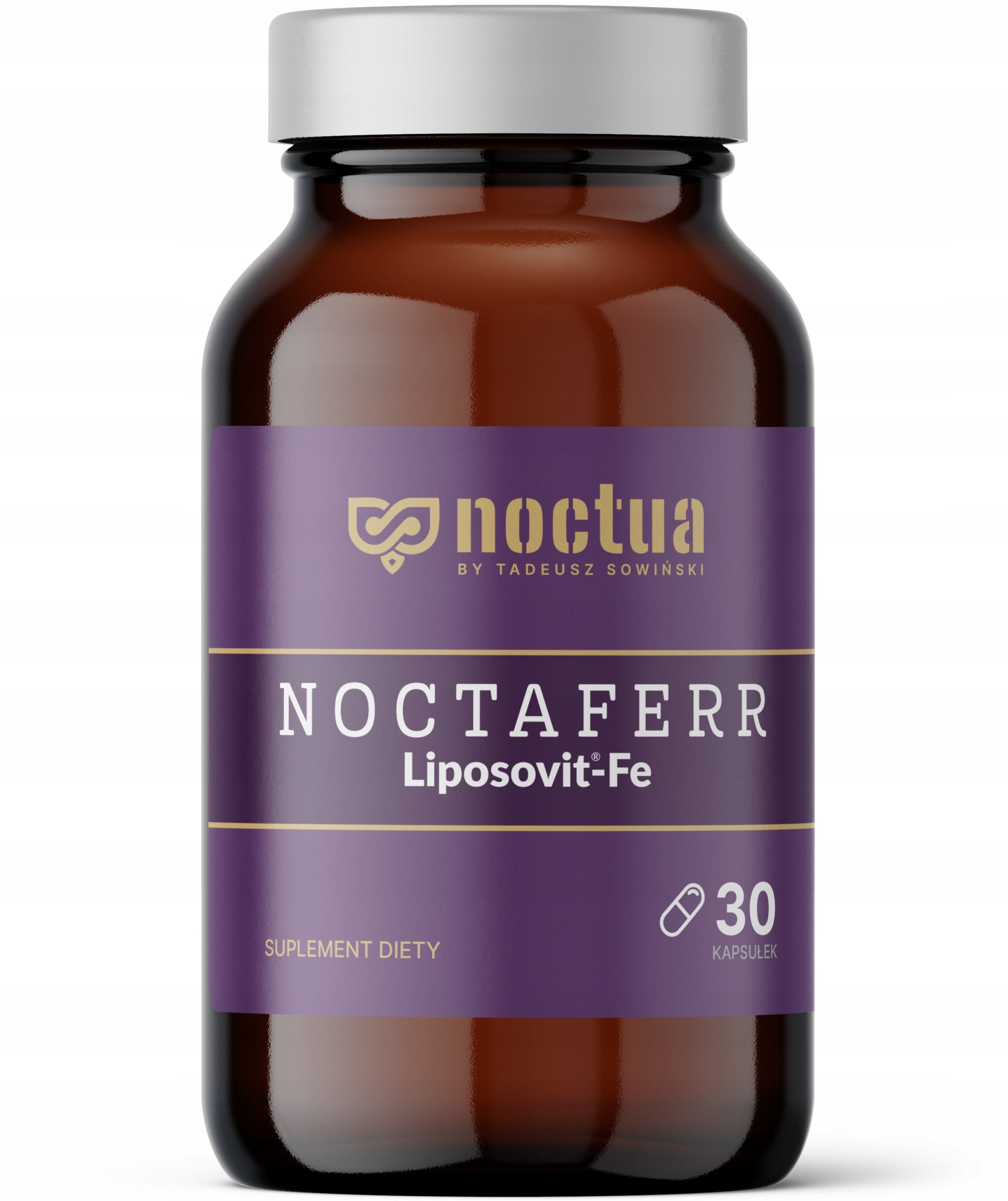 NOCTUA Noctaferr 30 caps. liposomal iron Liposovit-Fe lactoferrin