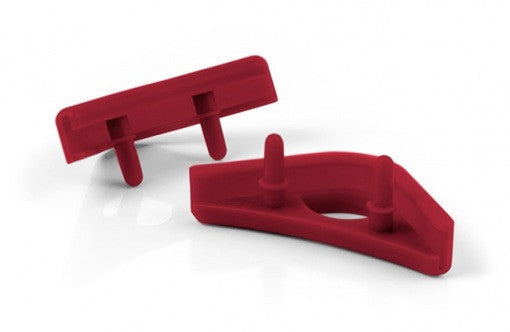 Noctua Chromax Anti-Vibrations-Lüfterhalterungsset, 16 Stück, Rot (NA-SAVP1.red) 