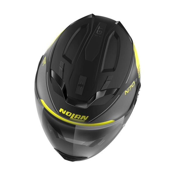 NOLAN JAW HELMET N70-2 GT LACOTA N-COM (39) GRAPHITE / FLUO - XS EAN (GTIN) 8030635798739