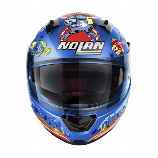 NOLAN N60-6 GEMINI REPLICA 51 RED/BLUE/ORANGE 'XL Manufacturer Nolan