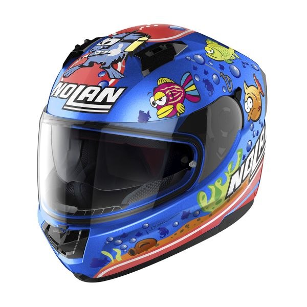 NOLAN N60-6 GEMINI REPLICA 51 RED/BLUE/ORANGE 'XL