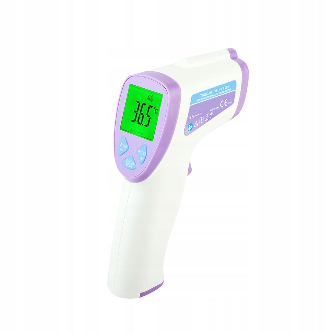 NON-CONTACT THERMOMETER ACCURATE MEASUREMENT OF BODY TEMPERATURE OF OBJECTS 100 DEGREES EAN (GTIN) 4260041686045