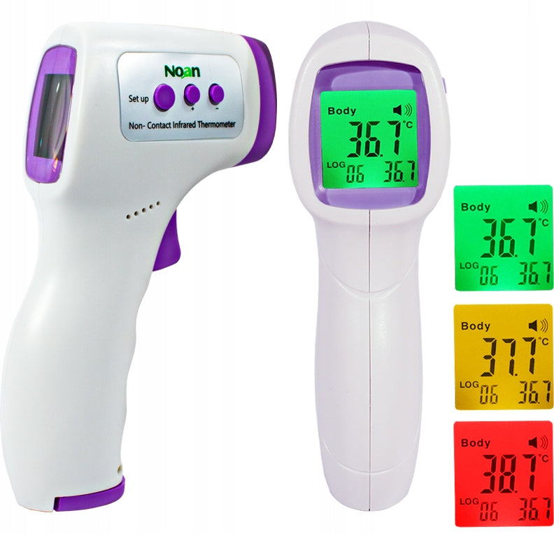 NON-CONTACT THERMOMETER ELECTRONIC QUICK MEASUREMENT Manufacturer of a medical device brak informacji