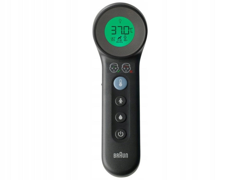 NON-CONTACT THERMOMETER FOR CHILDREN FOREHEAD MULTIFUNCTIONAL BRAUNT BNT 400 Medical device no