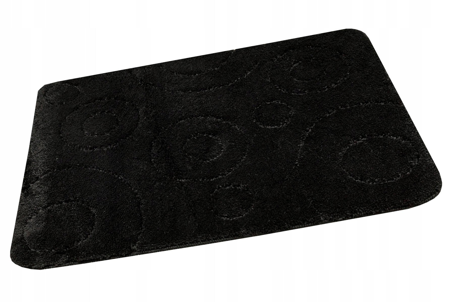 NON-SLIP BATHROOM RUG FOR TOILET BLACK MAT GALAXY 80x150 cm Number of elements pojedynczy dywanik
