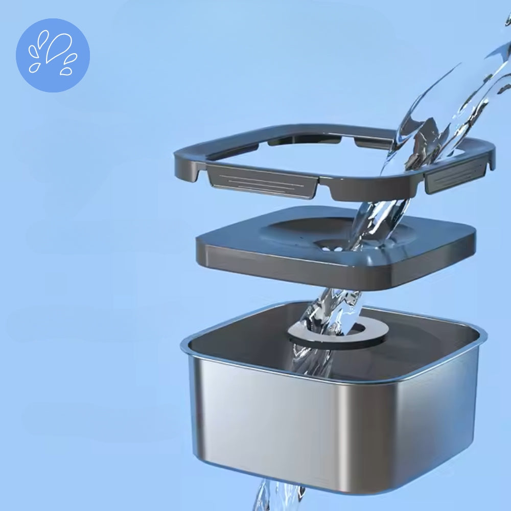 NON-SLIP DOG BOWL with filter ELS PET 4,5 l Trade name Miska przenośna niechlapiąca 4,5 l dla psa ELSPET