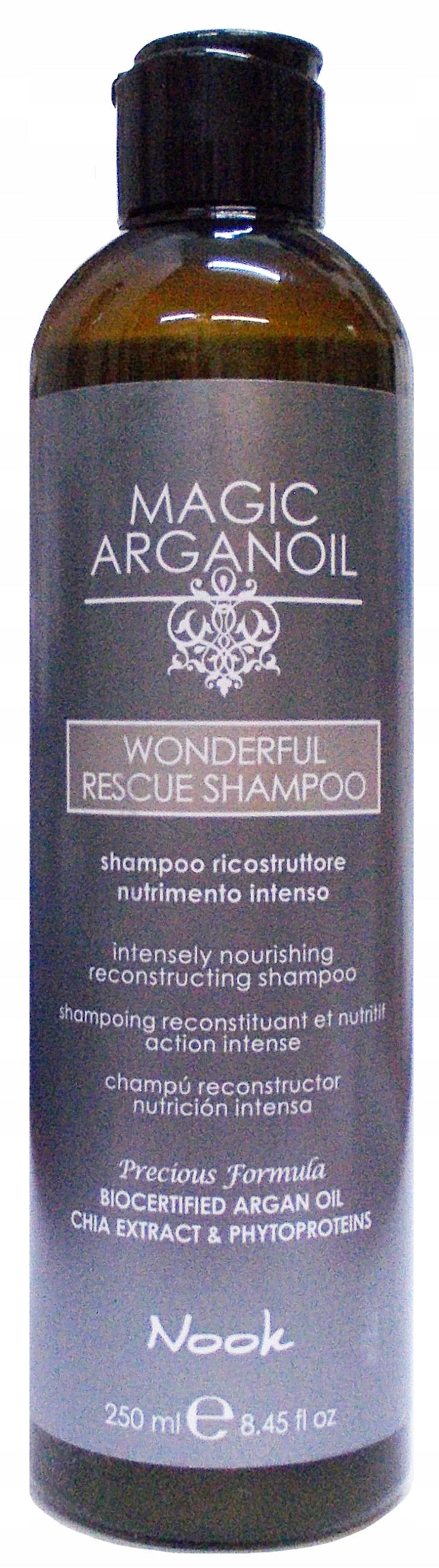 Intensiv pflegendes Aufbaushampoo Nook Magic Argnoil Wonderful, 250 ml 