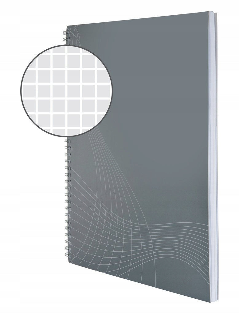 NOTEBOOK AVERY A4 80K KRAT.NOTIZIO GREY 7021
