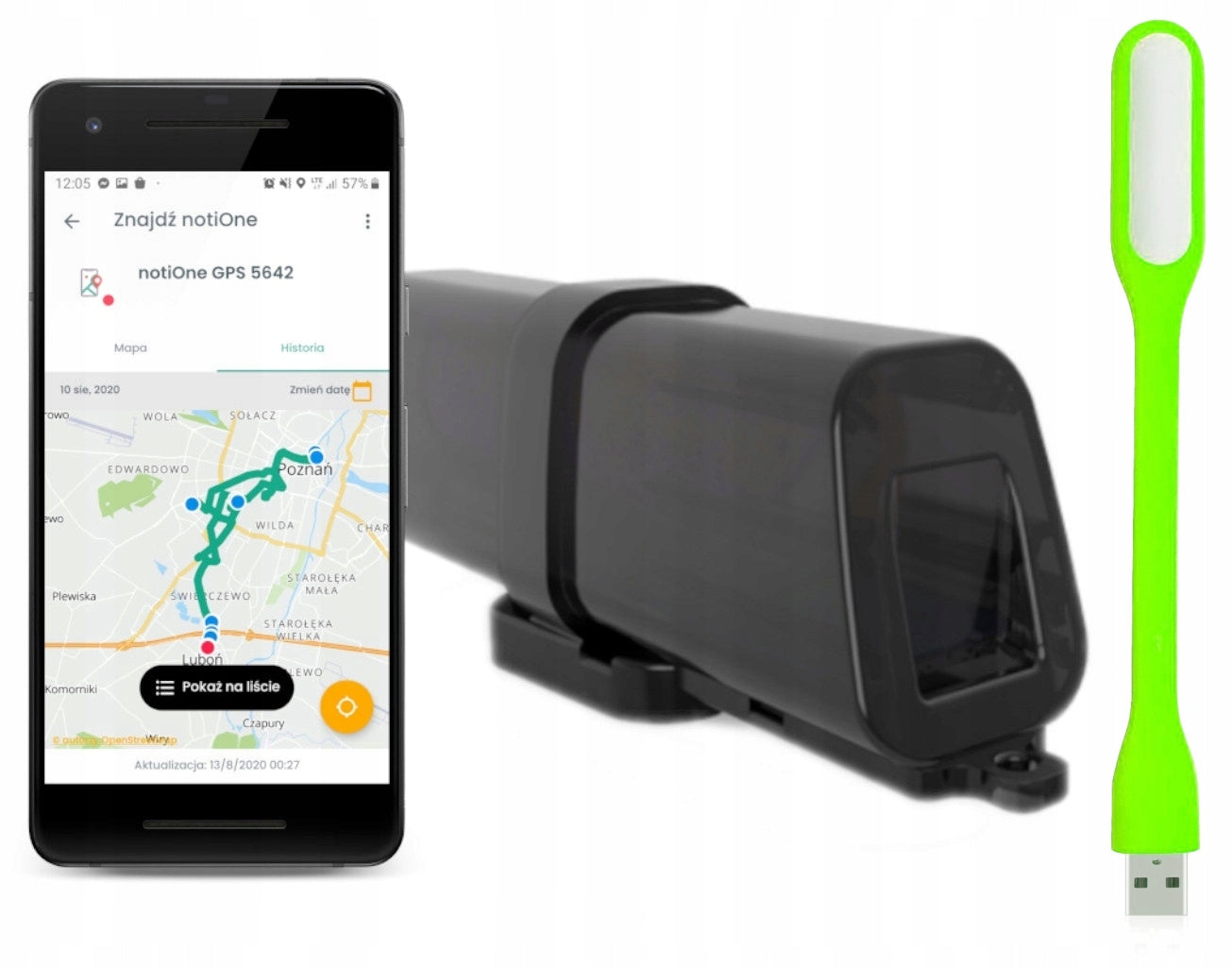 NOTIONE GPS PLUS e-TOLL LOCATOR WITH PROTECTIVE CASE LIFETIME TRANSFER Manufacturer code 5906660330325