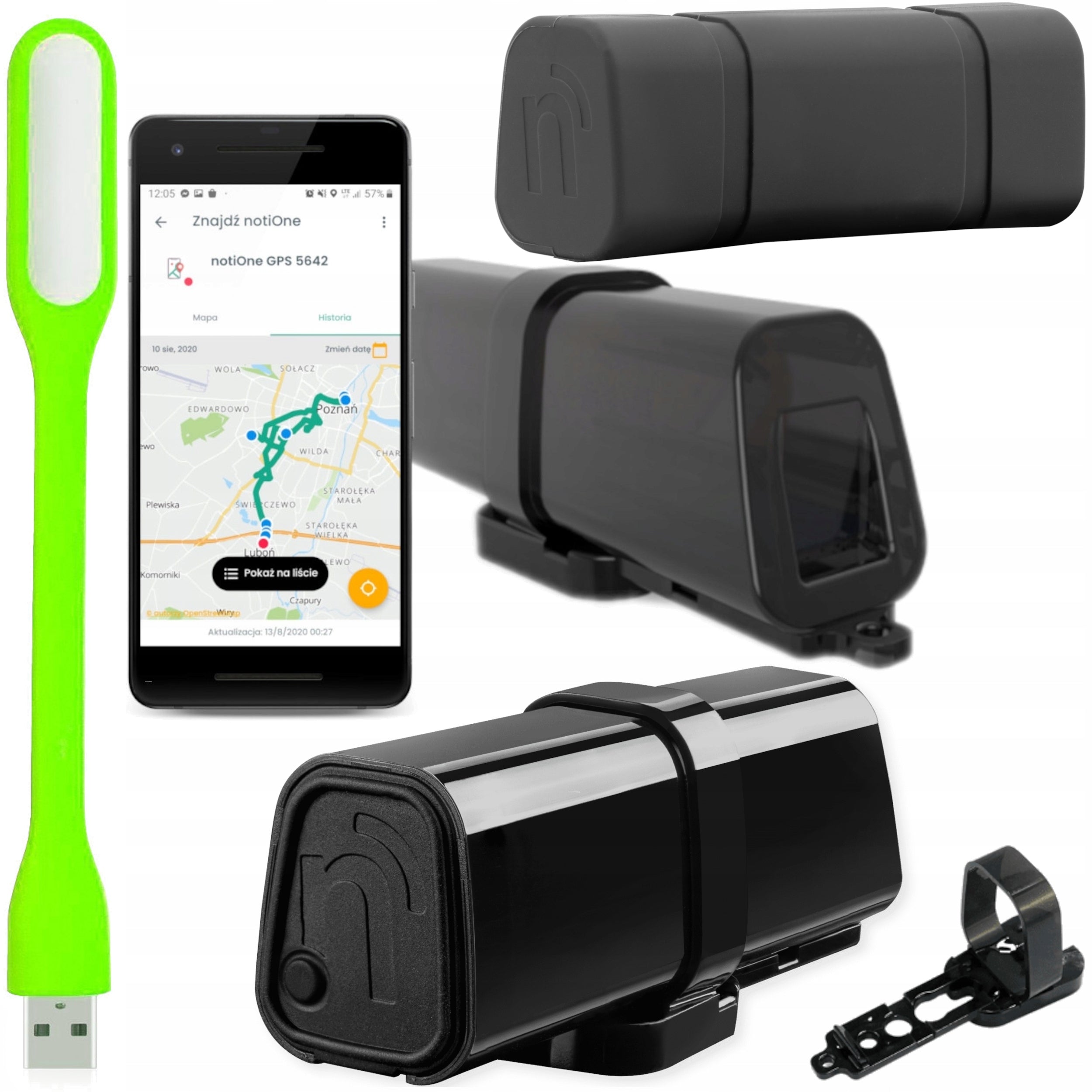 NOTIONE GPS PLUS e-TOLL LOCATOR WITH PROTECTIVE CASE LIFETIME TRANSFER
