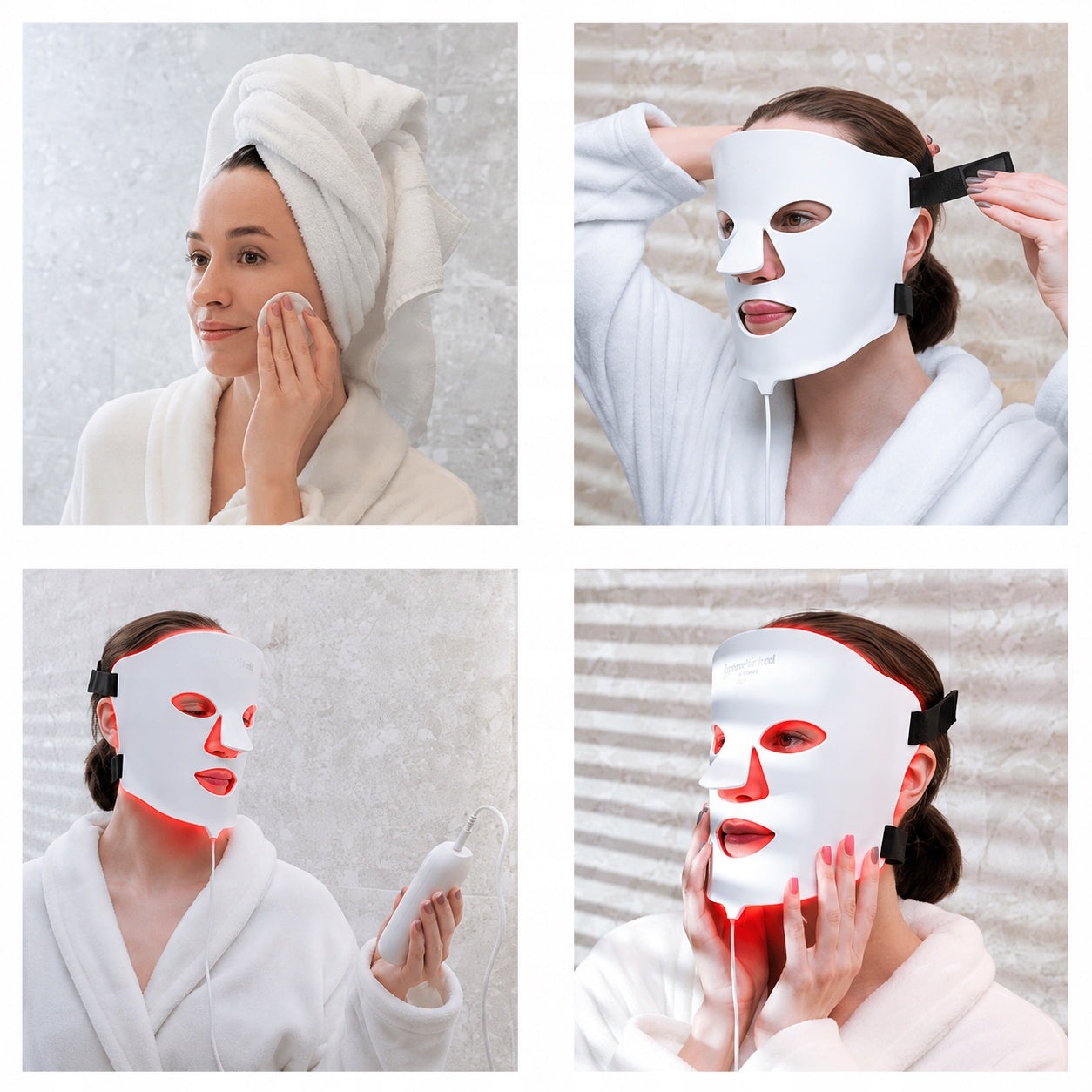 NOURISHED BODYNSKIN 7 COLOR LED MASK WITH NIR 114 LED TECHNOLOGY Customs tariff code 90189084