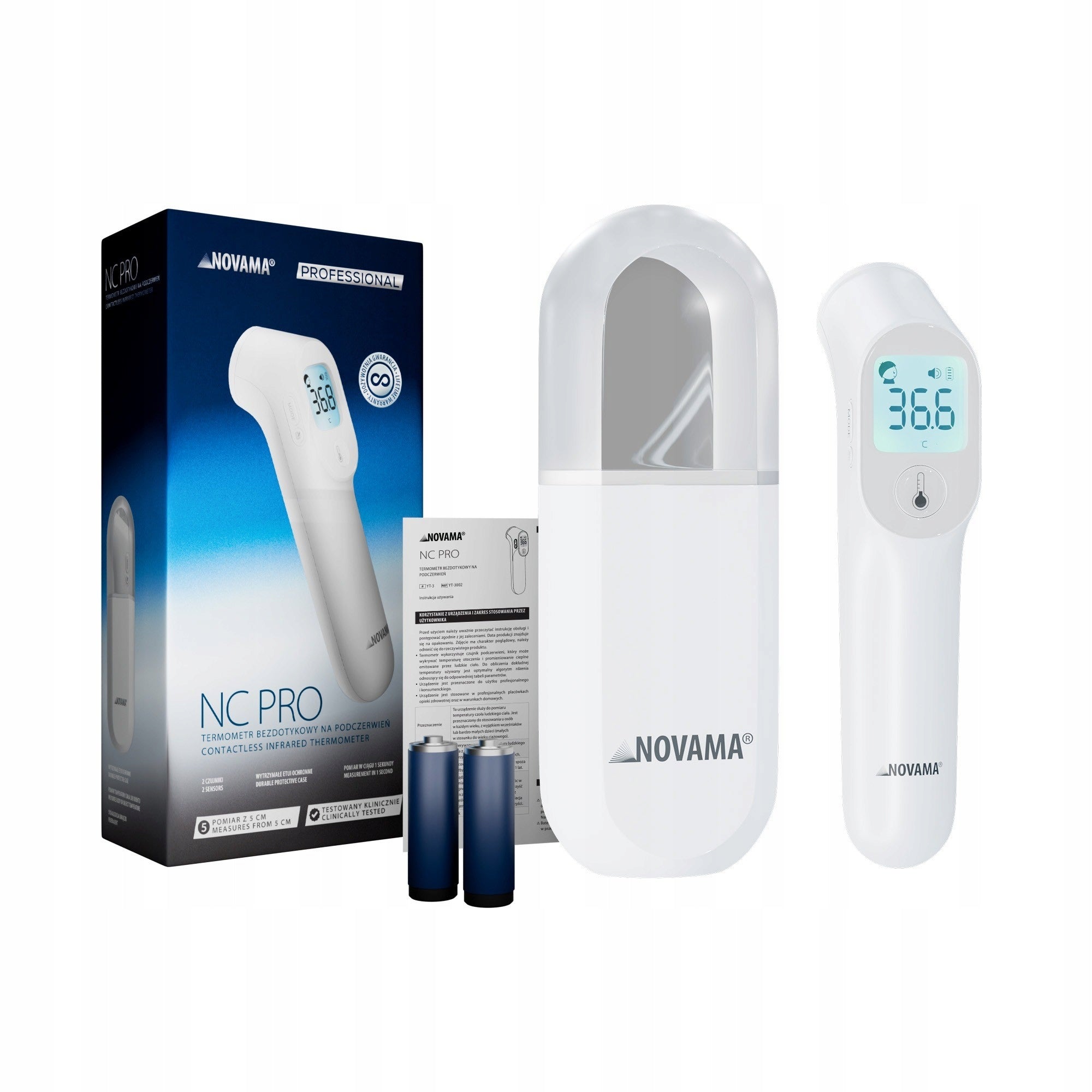 NOVAMA INFRARED NON-CONTACT THERMOMETER NC PRO