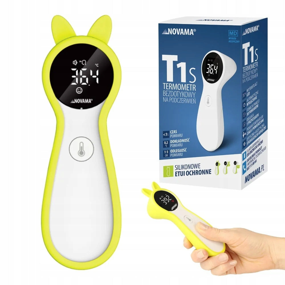NOVAMA T1S Infrared non-contact thermometer fast measurement 1 pc.