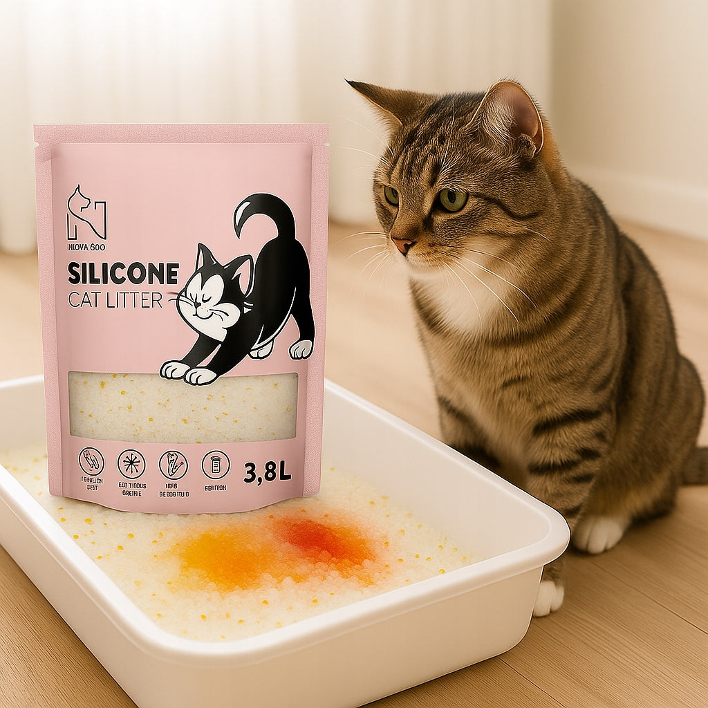 NOVAZOO Silicone Litter PH CONTROL DIAGNOSTIC URINE CONTROL 3.8L Packaging status original