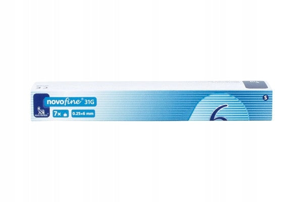 NOVO FINE, insulin needle, 31g x 6 mm, 7 pcs.