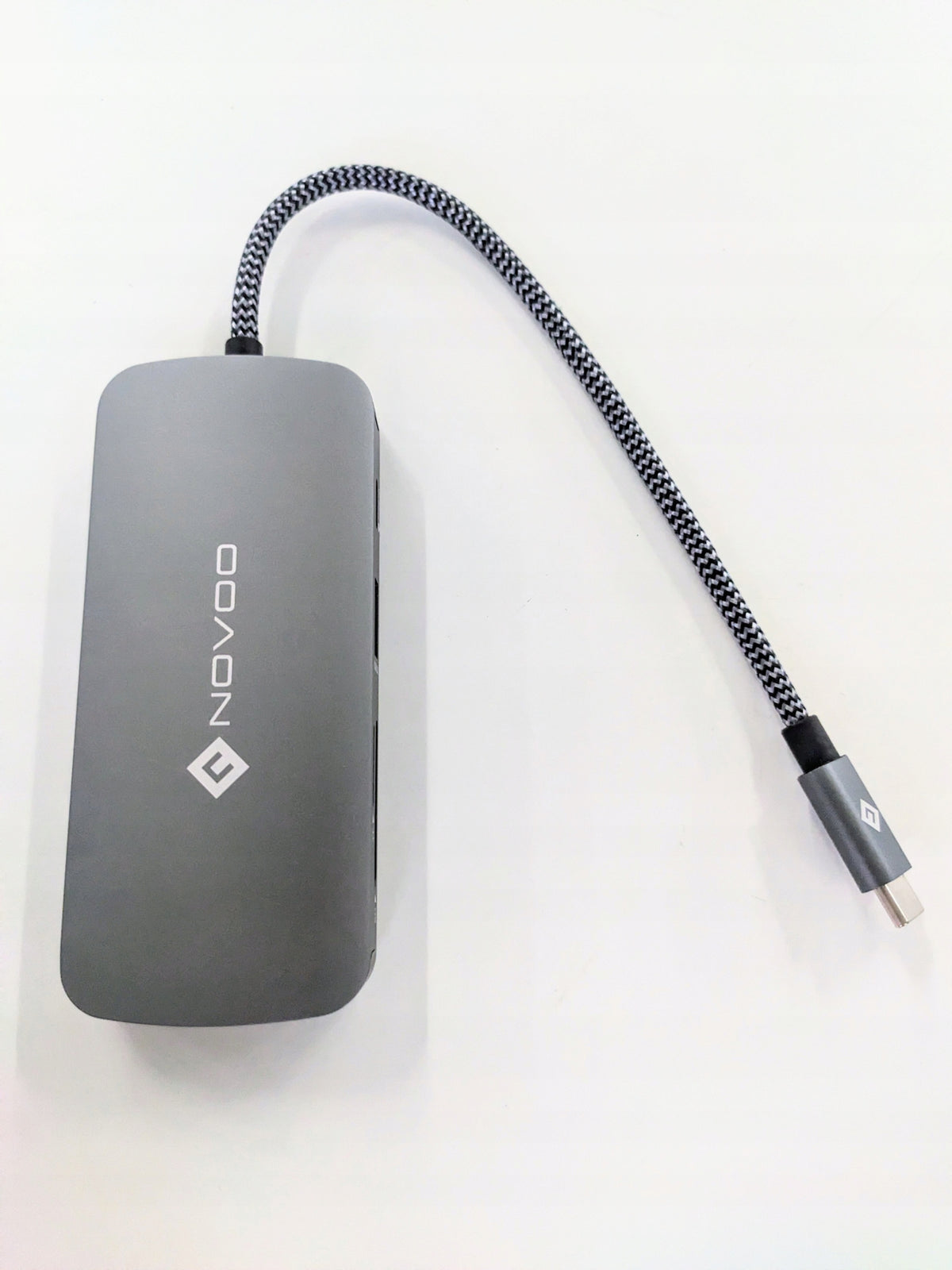 NOVOO R8 PRO USB-C Hub with HDMI, LAN, Micro SD, 4K - for Macbook, Surface, DELL, HP - 8W1 Manufacturer Novoo
