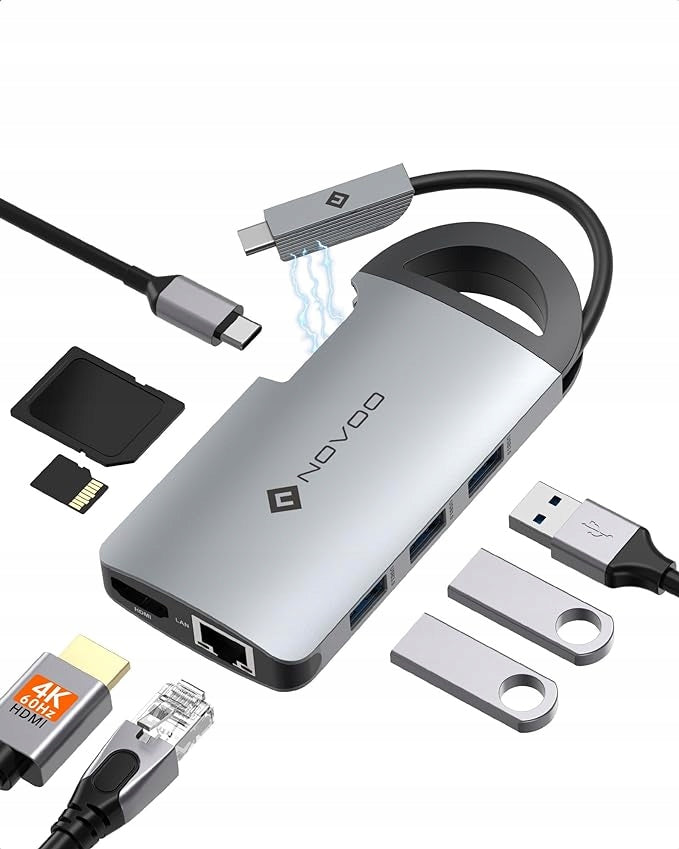 NOVOO R8F PRO USB C HUB
