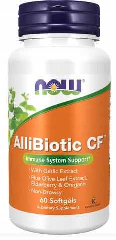 NOW AlliBiotic CF BLACK GARLIC FREE PREBIOTIC GUT RESISTANCE 60k EAN (GTIN) 733739018113