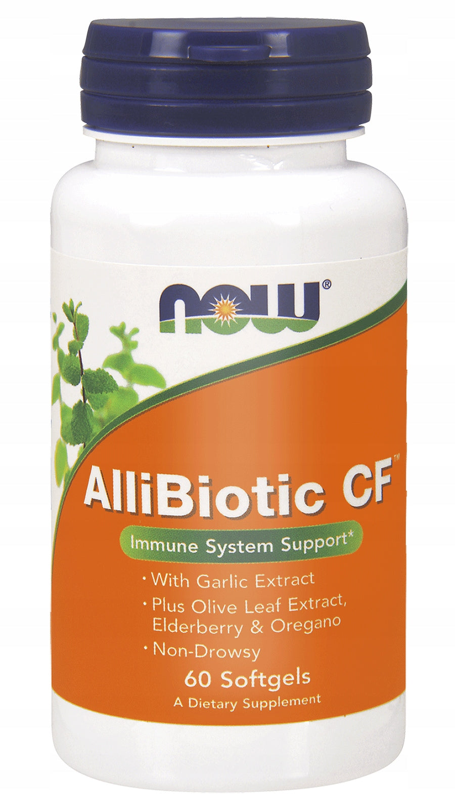 NOW AlliBiotic CF BLACK GARLIC FREE PREBIOTIC GUT RESISTANCE 60k Manufacturer code LXM006